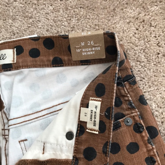 Madewell High-Rise Skinny Jeans in Leopard Dot - Picture 6 of 6